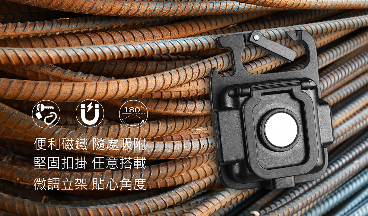 VITABOX 【88好禮精選】多功能迷你COB 600流明極亮口袋式照明燈-1入 VITABOX