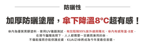 VITABOX KUAIZI最強雙玻纖傘骨自動筷子傘 VITABOX ce4cc794dcda45d06d73af8a8183786d