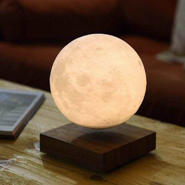 VITABOX 磁懸浮3D月球智能桌燈 (3色) VITABOX gif 4 382aed6c 6bc7 4754 82bc 472c8e77bab9